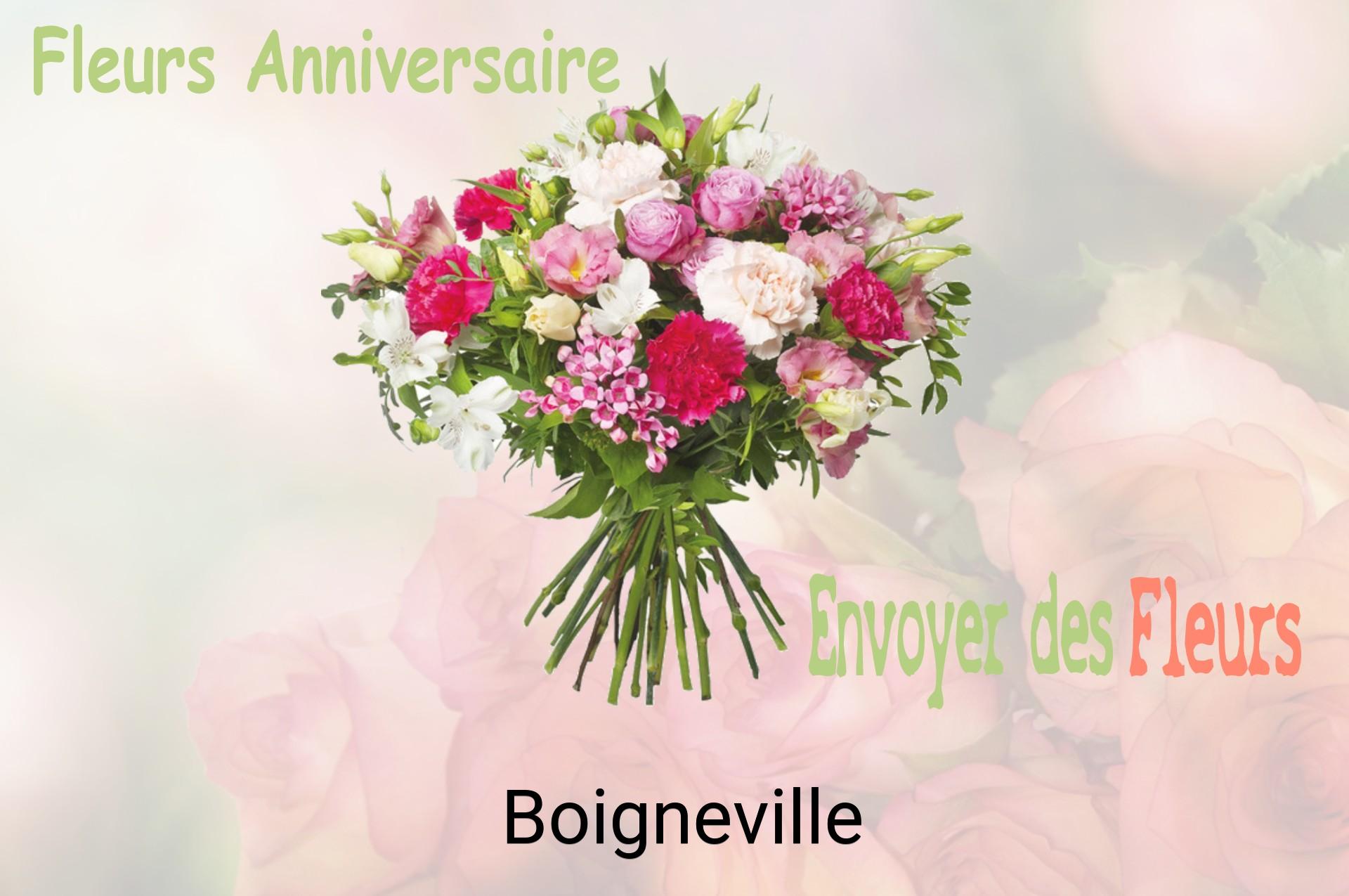 Bouquet de fleurs d’anniversaire livré à Boigneville
